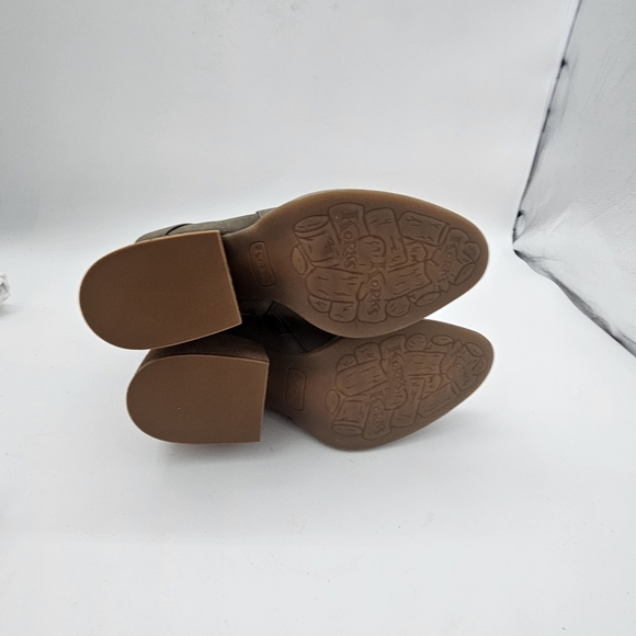 Kork-Ease Joelle Leather Bootie Taupe Women’s Size 9 - Picture 9 of 11